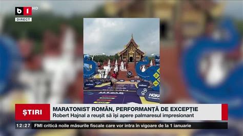 Maratonist Rom N Performan De Excep Ie Tiri B Tv Dec Youtube