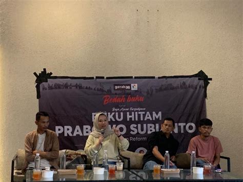 Sejumlah Elemen Pergerakan Bedah Buku Hitam Prabowo Di Bandung