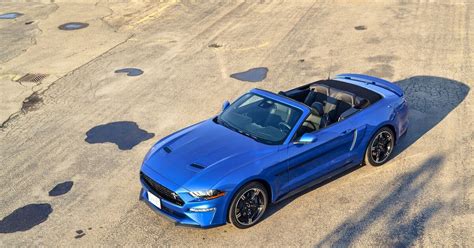 Blue Mustang Gt Convertible