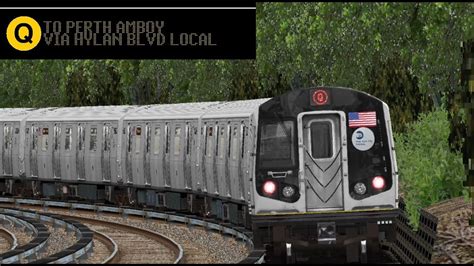 Openbve Fiction Q Train To Perth Amboy New Jersey Via Hylan Blvd Local