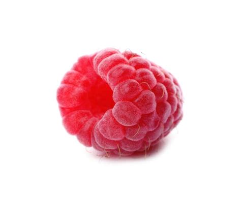 Premium Photo Delicious Fresh Ripe Raspberry On White Background