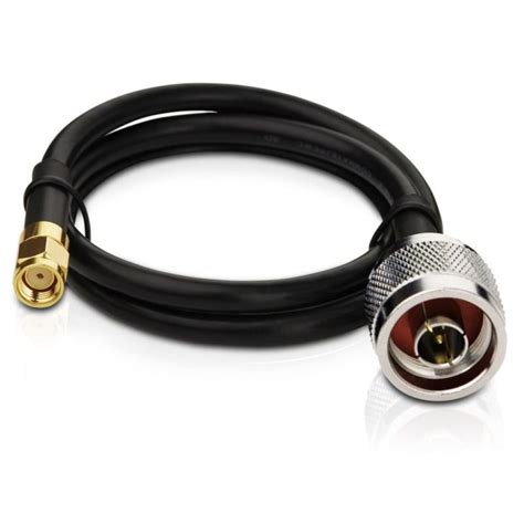 PIGTAIL RGC58 N MACHO SMA MACHO REVERSO 50CM RAICROM TECNOLOGIA AO