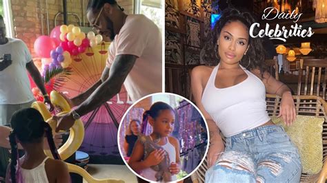 Carmelo Anthony And Mia Angel Celebrate Daughter Genesis Harlos B Day In