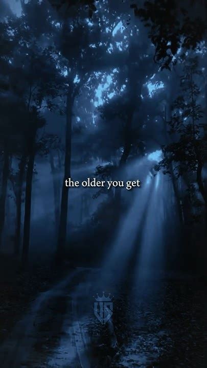 The Older You Get The More Quiet You Become Youtube