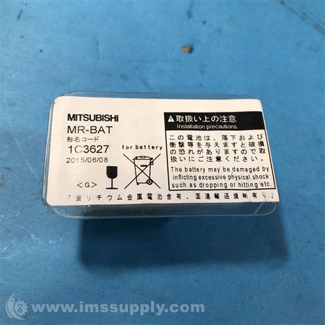 Mitsubishi 1C3627 MR BAT Lithium Battery IMS Supply