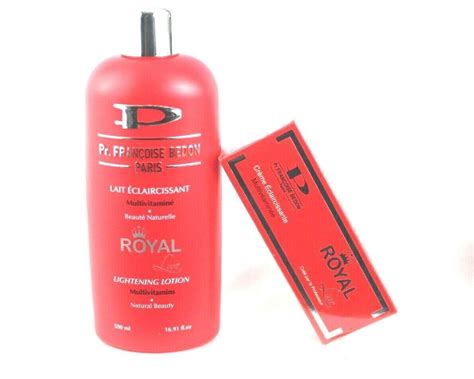 Pr Francoise Bedon Royal Lotion 500ml And Lightening Cream Royal Luxe