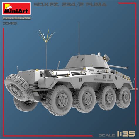 Miniart Sd Kfz Puma No Interior Armorama