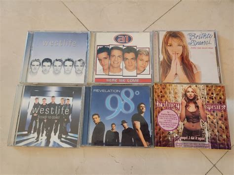 Westlife Britney Spears 98 Degrees A1 Hobbies And Toys Music And Media