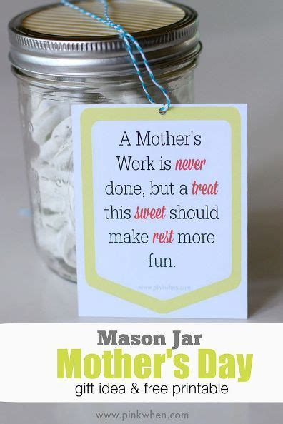 Mothers Day Mason Jar Ts And Free Printables X 2 Mason Jar Ts