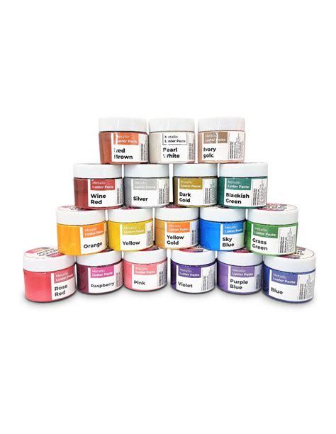 Metallic Luster Paste Pigment