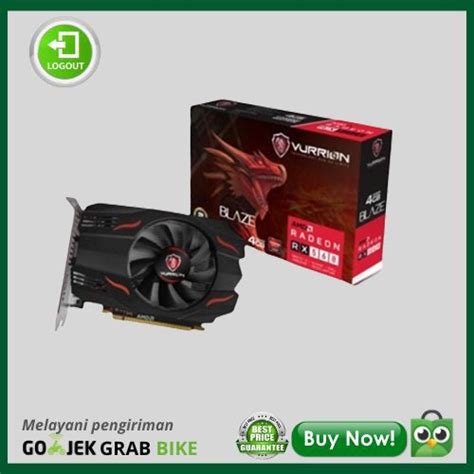 Jual VURRION RX 560 4GB GDDR5 128 Bit VGA Card Shopee Indonesia