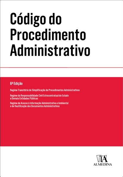 C Digo Do Procedimento Administrativo Edi O Brochado Almedina