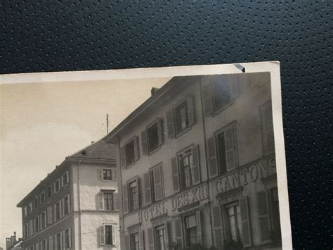 St Imier Rue Francillon Strasse Belebt AK Gel 1926 Carte Kaufen Auf