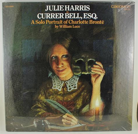 Julie Harris in Currer Bell, ESQ. a solo portrait of Charlotte Bronte by William Luce Caedmon ...