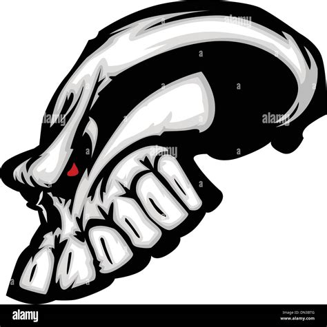 Skull With Red Eyes Stock Photos And Skull With Red Eyes Stock Images Alamy