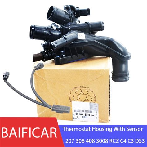 Baificar Brand New Coolant Thermostat Housing With Sensor 9810916980