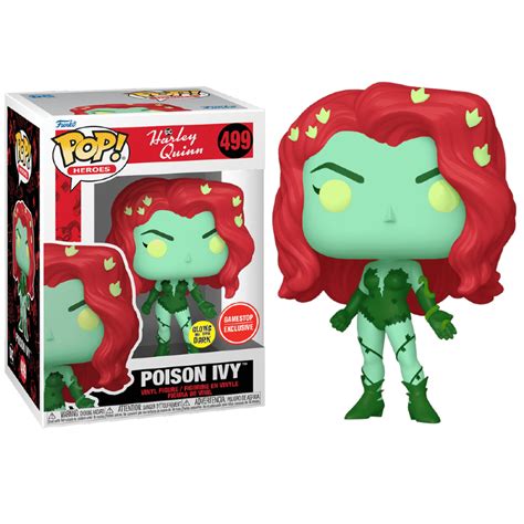 Funko Pop Heroes Dc Comics Harley Quinn Poison Ivy Exclusivo Glow