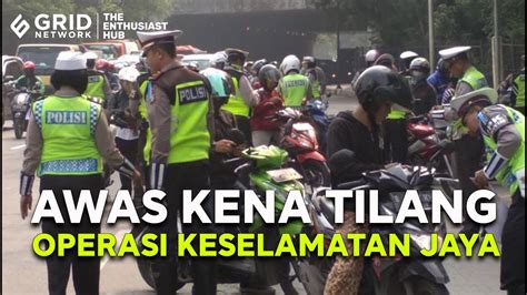 Awas Kena Tilang Besok Polisi Gelar Operasi Keselamatan Jaya