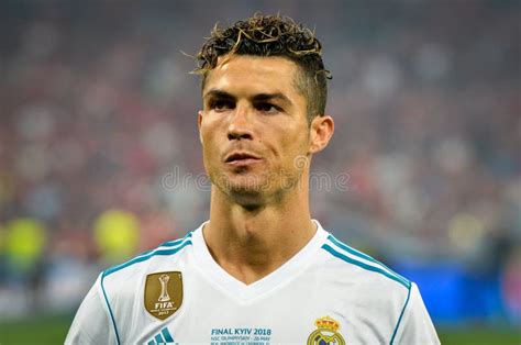 Kyiv Ukraine May Cristiano Ronaldo During The