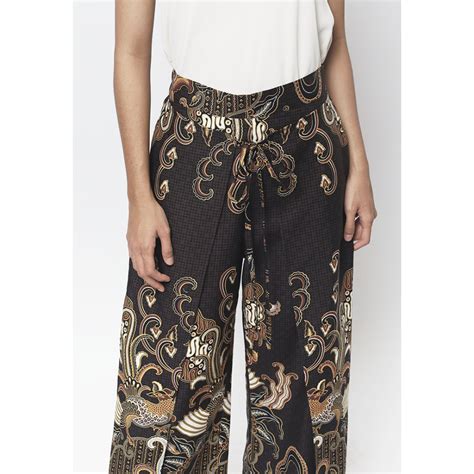 Jual Batik Solo Binar Pants M Shopee Indonesia