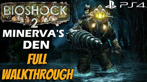 Bioshock Minerva S Den Remastered Ps Full Gameplay Walkthrough