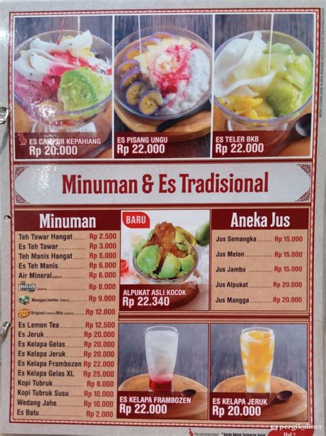 Selalu Diperbarui Menu Bebek Bkb Bendungan Hilir