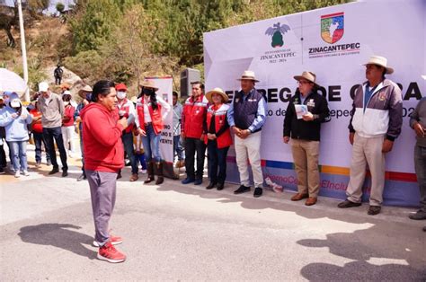 INAUGURA MANUEL VILCHIS OBRA EN SAN BARTOLO EL LLANO Reporte Valle De