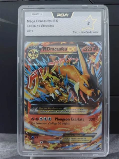 CARTE POKÉMON MÉGA Dracaufeu EX 13 106 XY Étincelles PCA 8 EUR 80 00