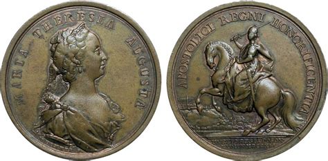 RDR Medal 1741 Maria Theresia Coronation In Pressburg MA Shops