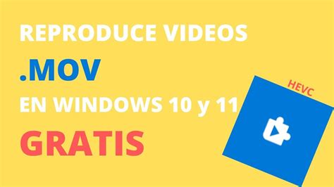 Reproduce Archivos Mov En Windows Media Player C Mo Hacerlo