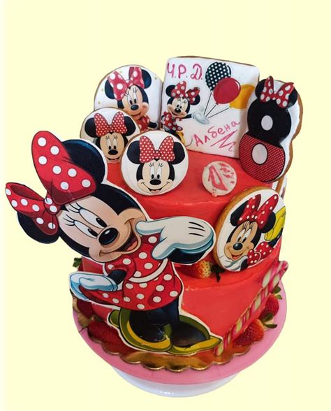 Minnie Mouse Decorated Cake By Elli Cakesdecor