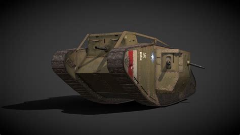 Mark Iv Tank Download Free 3d Model By Lin0004 7921bf8 Sketchfab