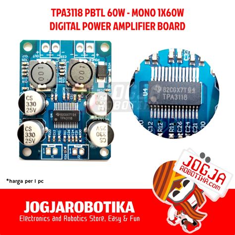 Jual Tpa Pbtl Mono Digital Power Amplifier Board X W Shopee