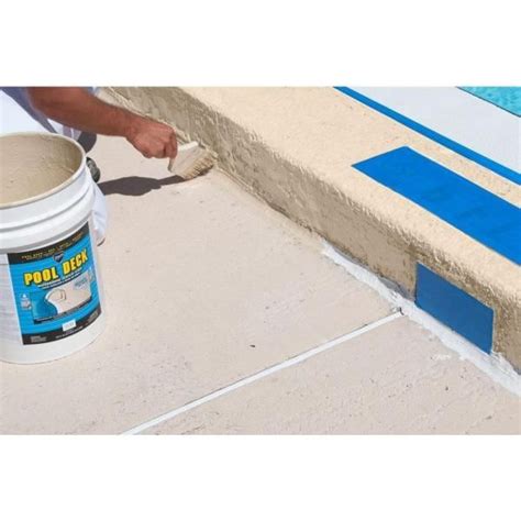 Dyco Paints Pool Deck 1 Gal 9060 Cream Low Sheen Waterborne Acrylic