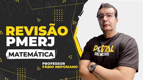 Concurso Pmerj Revis O De Matem Tica Professor F Bio Neposiano