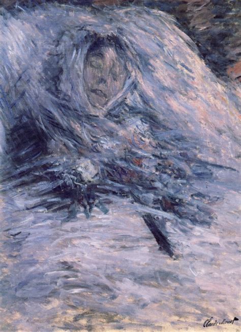 Camille Monet Sul Suo Letto Di Morte Di Claude Monet La Vita Senza