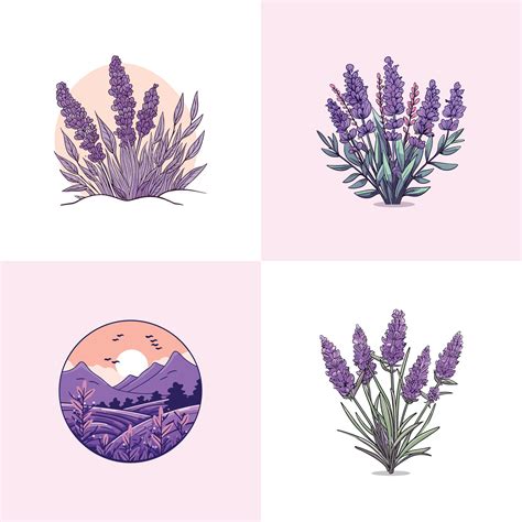 lavender clip art