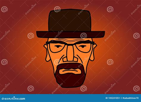 Heisenberg Character Illustration Editorial Photo Illustration Of