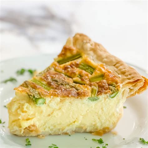 Asparagus And Ricotta Cheese Quiche