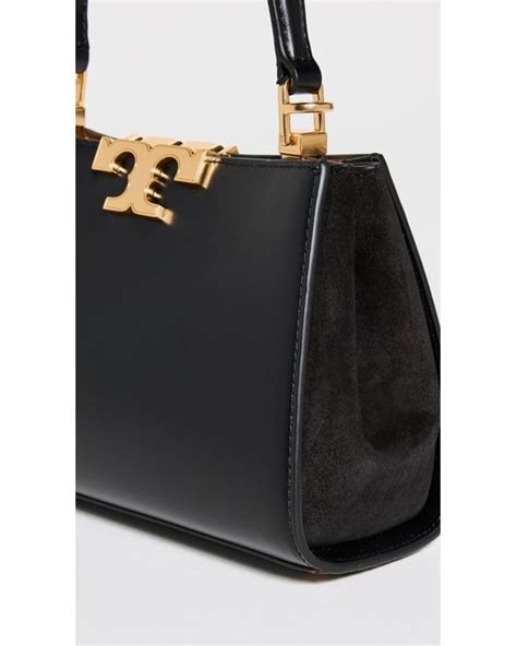 Tory Burch Mini Eleanor Satchel In Black Lyst