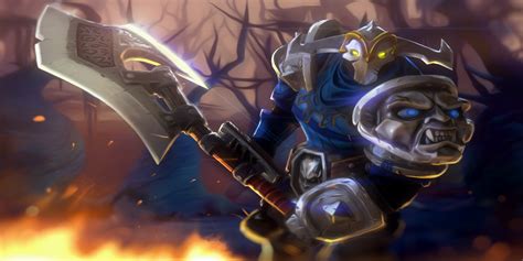 Sven The Warrior Epic HD Wallpaper From DotA 2