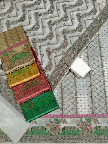 Cotton Silk Suit Material At Rs In Varanasi Id