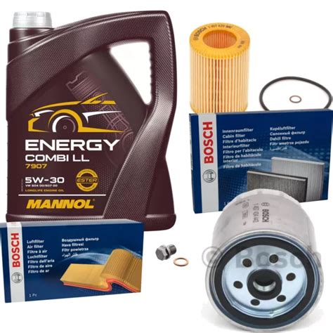 Bosch Inspection Set L Mannol Energy Combi Ll W Pour Hyundai