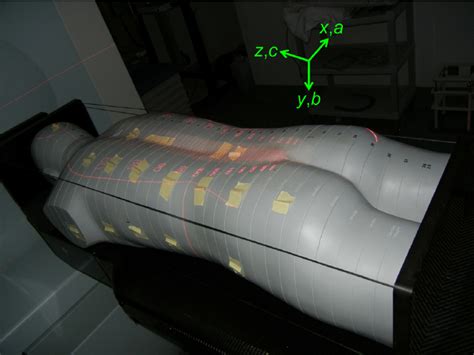 Photograph Of The Anthropomorphic Phantom Placed In The Treatment Download Scientific Diagram