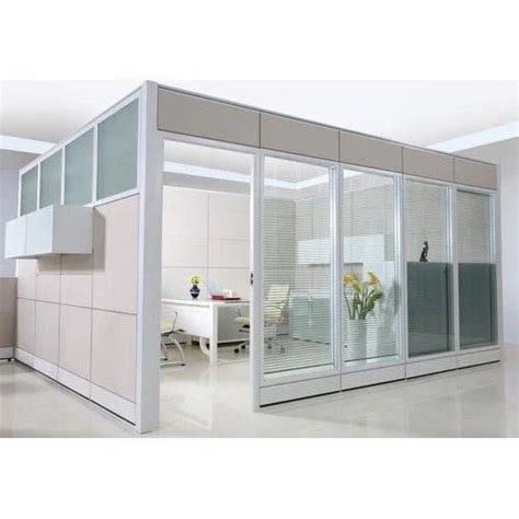 Aluminium Office Cabins Aluminum With Glass Office Partition Manufacturer From Bengaluru