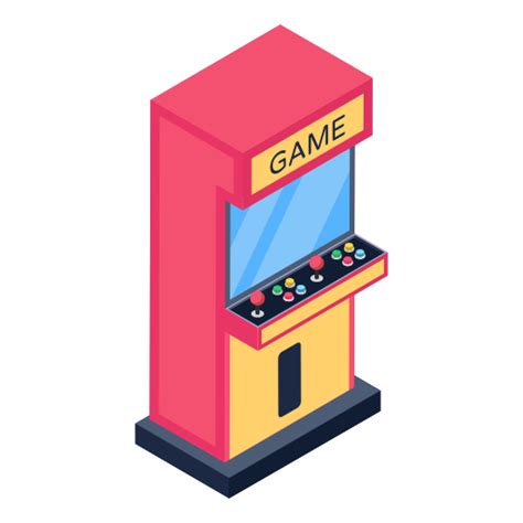 Arcade Machine Generic Isometric Icon