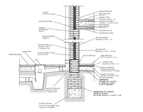 Surface Drainage Constructive Plumbing Details Dwg File Cadbull