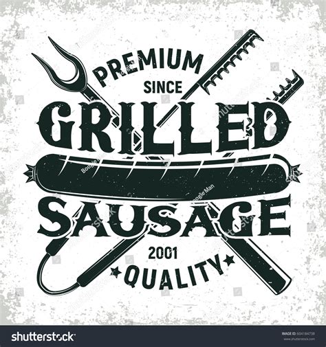 Vintage Barbecue Restaurant Logo Design Grange Stock Vector Royalty Free 604184738 Shutterstock