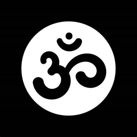 150 Sanskrit Symbol For Om Drawing Stock Illustrations Royalty Free