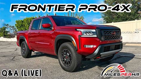 Nissan Frontier Pro X Q A Live Youtube